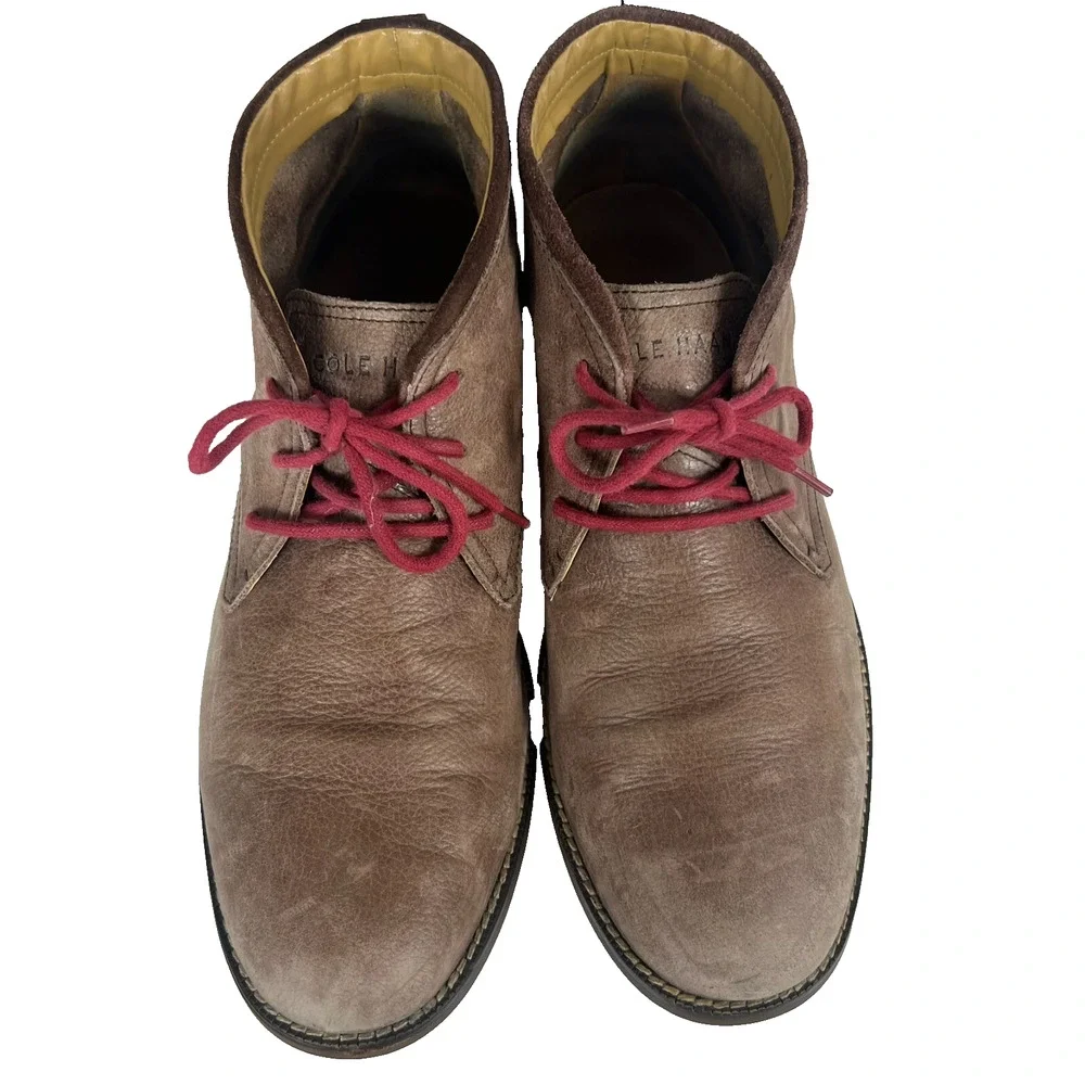Cole Haan Shoes Mens Size 9 M Curtis Chukka Boots Lace Up C12818 Casual/Formal